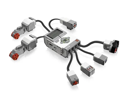 Блок, моторы и датчики LEGO Mindstorms EV3